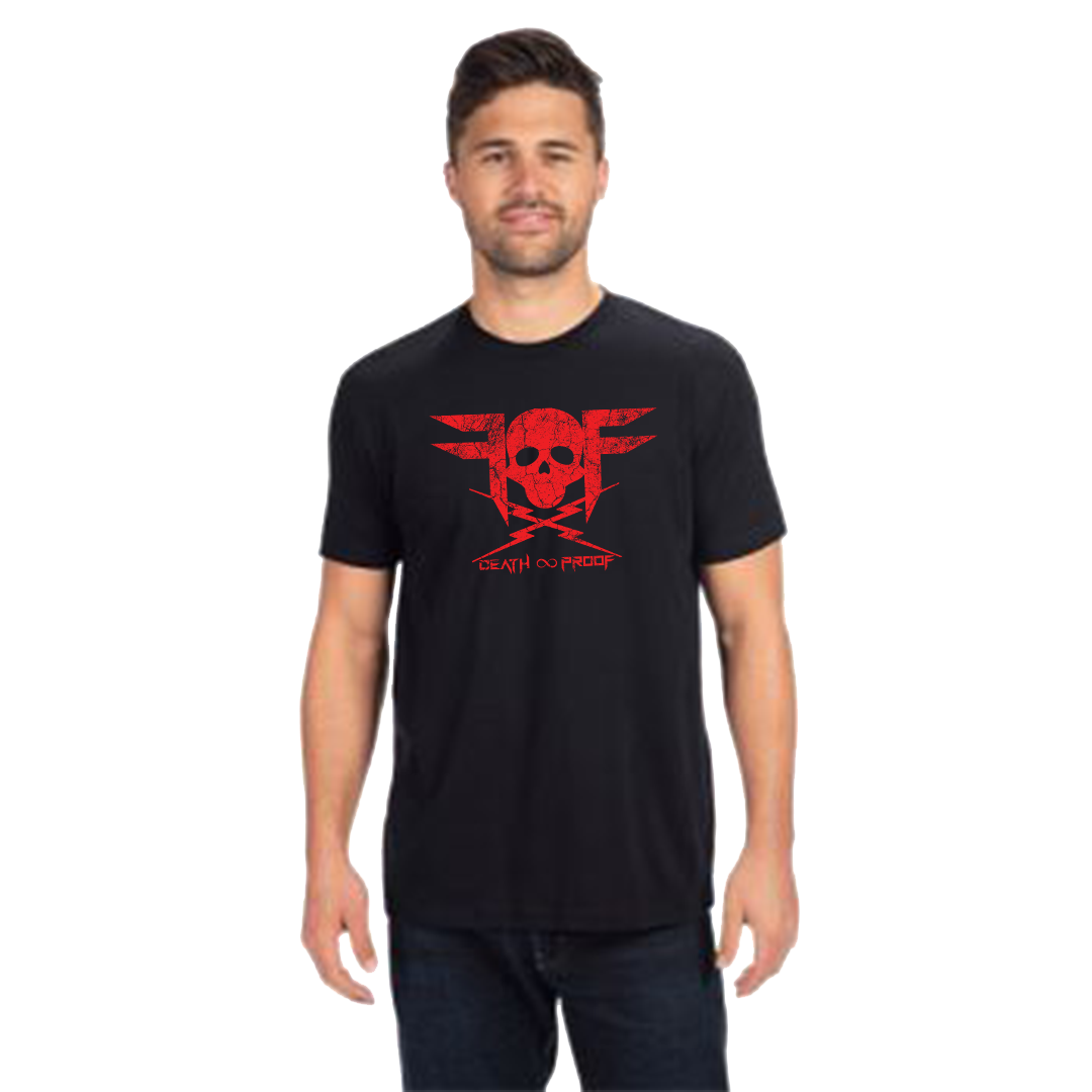 Death Proof Red Skull